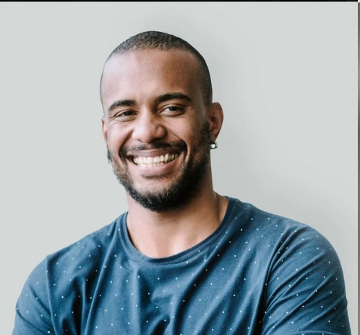 Portrait de dirigeant souriant