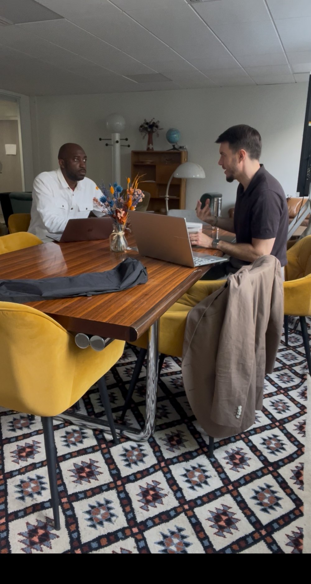 Séance de coaching individuel avec un dirigeant